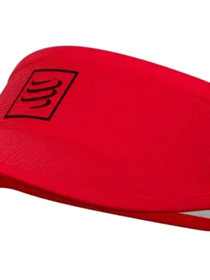 Vrácení Zdarma COMPRESSPORT Visor kšiltovka, červená/černá