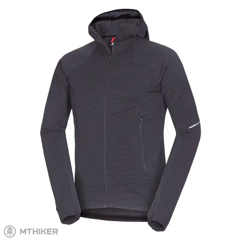 Northfinder EGON mikina, grey/black Novinka