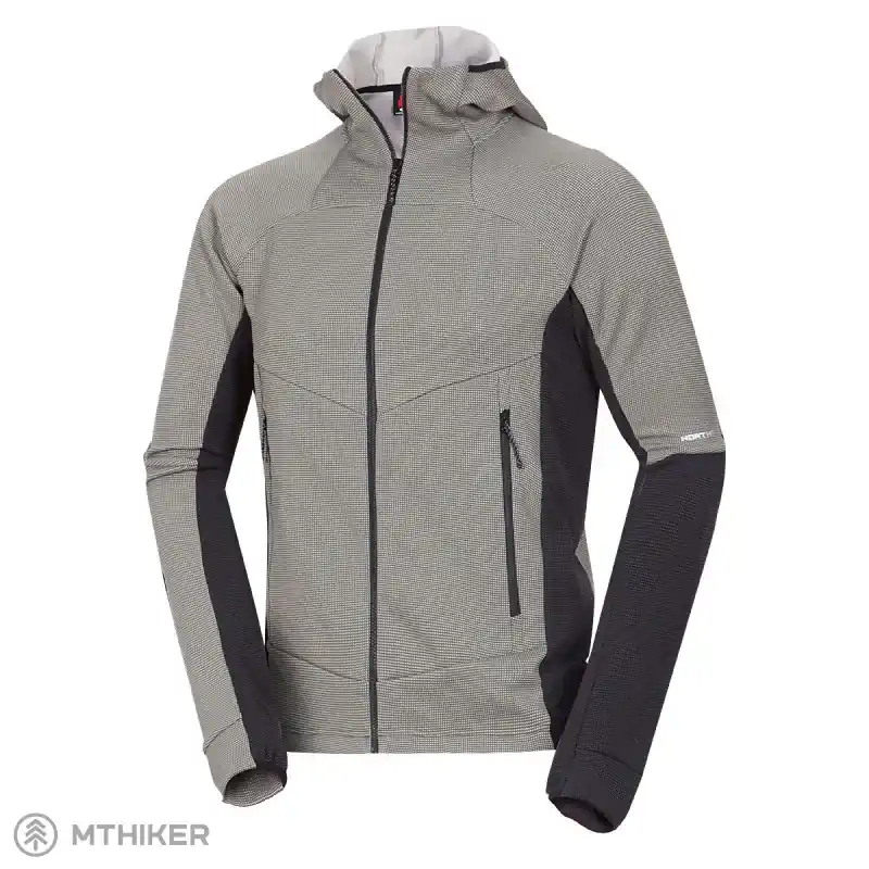 Northfinder EGON svetr, lightgreen/black Akční Nabídka