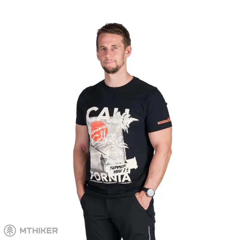 Northfinder JANNICK triko, black Aktuální