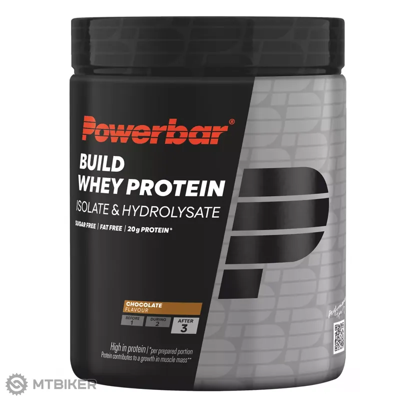PowerBar Build Whey Protein Isolate & Hydrolysate protein, čokoláda Akční Nabídka