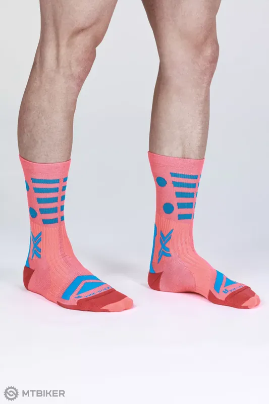 X-BIONIC X-Socks Gravel Perform Merino Crew ponožky, vícebarevná Must-Have