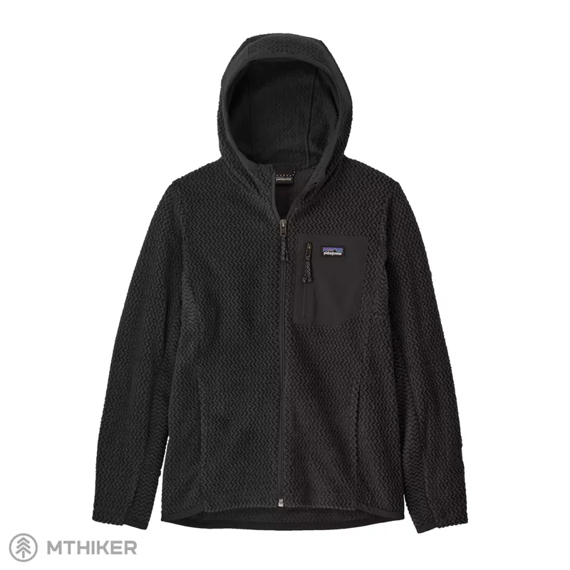 Sleva Patagonie K‘s R1 Air Full-Zip Hoody dětská mikina, černá