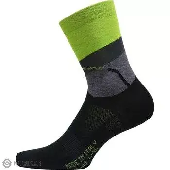 Výprodej Nalini AIS FOLGORE 2.0 ponožky, černá/neon zelená