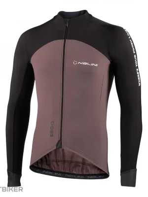 Rychlé Dodání Nalini ERGO XWARM dres, černá/hnědá