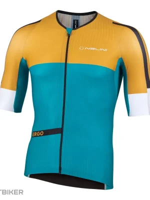 Nalini Veloce dres, modrá/zlatá Vrácení Zdarma