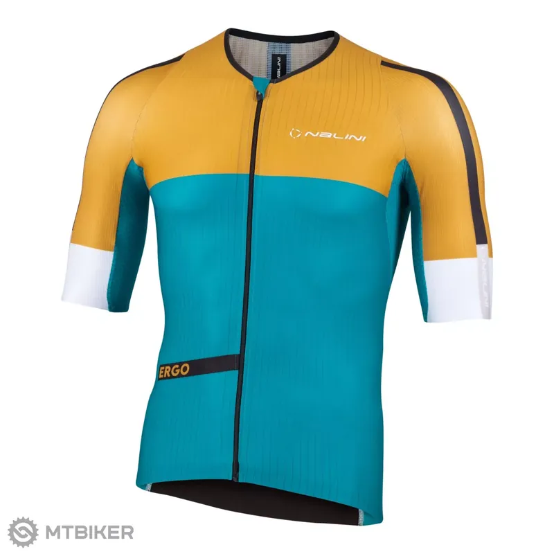 Nalini Veloce dres, modrá/zlatá Vrácení Zdarma