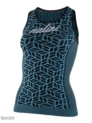 Super Cena Nalini New Seamless Lady Tank dámské tílko, modrá/černá