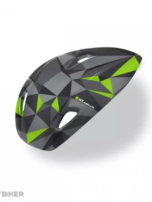 Nejlepší Cena Dotout LTD Hardtop pro přilbu Kabrio, šedá/zelená