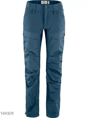 Fjällräven Keb Trousers dámské kalhoty, indigo blue Aktuální