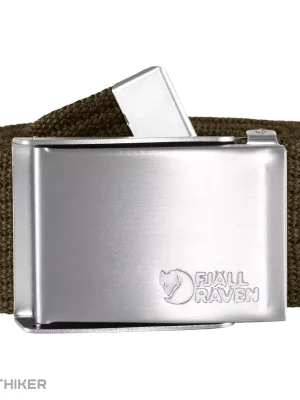 Ověřený Fjällräven Canvas opasek, Dark Olive