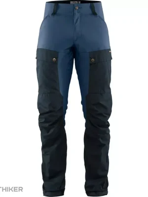 Fjällräven Keb kalhoty, regular, dark navy/uncle blue Levný