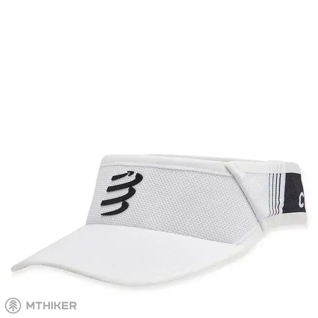 Dokud Zásoby Vydrží COMPRESSPORT Visor Ultralight kšilt, bílá/černá