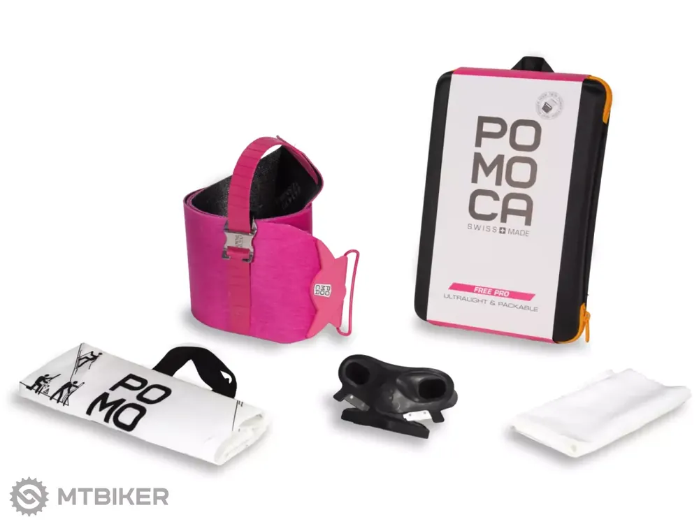 Pomoca Free Pro Ready2climb skialpové pásy, 123 mm, růžová Super Cena