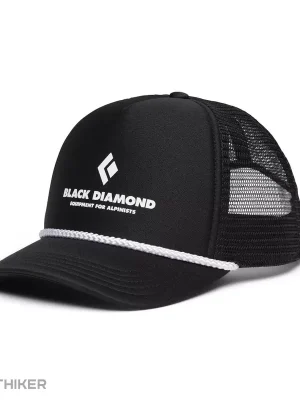 Značkový Black Diamond FLAT BILL TRUCKER HAT kšiltovka, černá