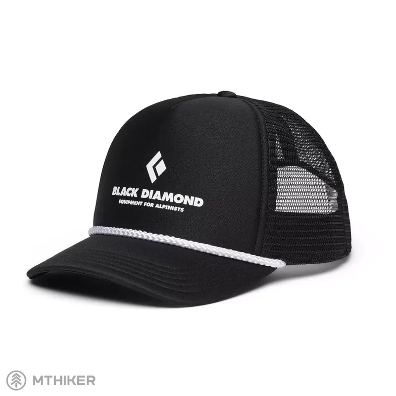 Značkový Black Diamond FLAT BILL TRUCKER HAT kšiltovka, černá