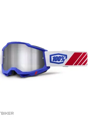 100% ACCURI 2 brýle, kolby/mirror silver lens Rychlé Dodání