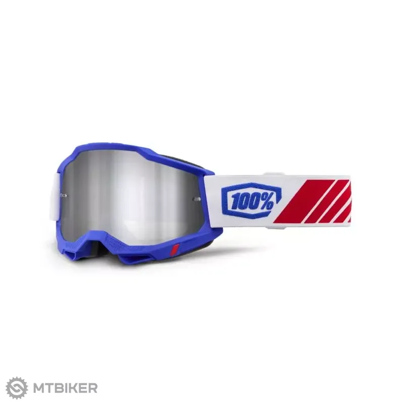 100% ACCURI 2 brýle, kolby/mirror silver lens Rychlé Dodání