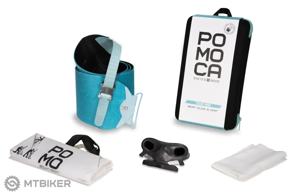 Pomoca Tour Pro Ready2climb skialpové pásy, 120 mm, modrá Sezónní Sleva
