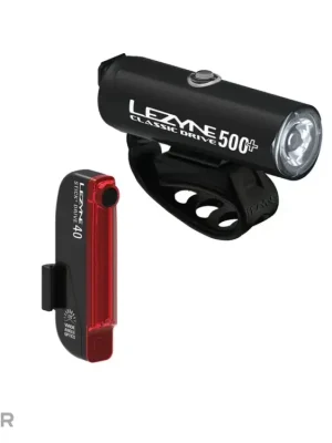 Lezyne Classic Drive 500+/Stick Drive sada světel Koupit Online