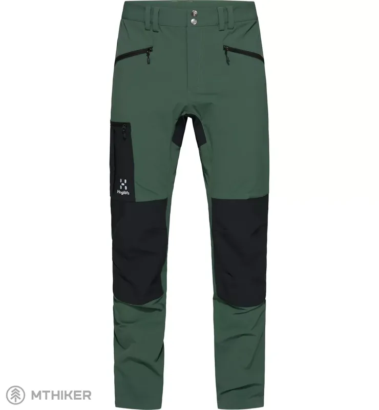 Nízká Cena Haglöfs Rugged Slim kalhoty, zelená/černá