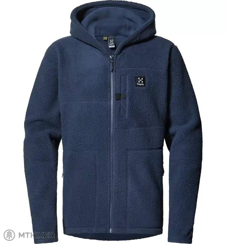 Haglöfs Pile Hood mikina, tmavě modrá Nízká Cena