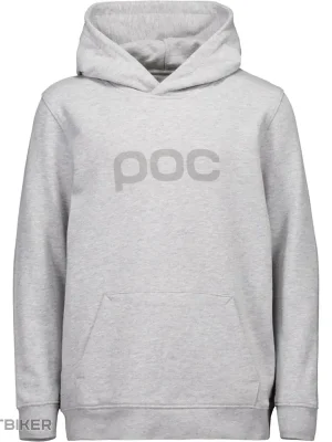 Značkový POC Hood dětská mikina, grey melange