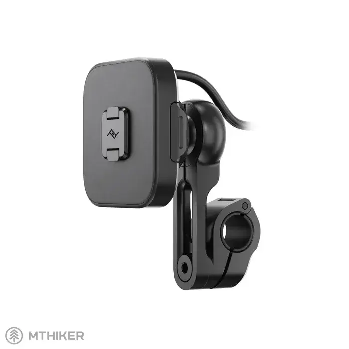 Oblíbený Peak Design Motorcycle Mirror Mount držák s nabíjením, černá