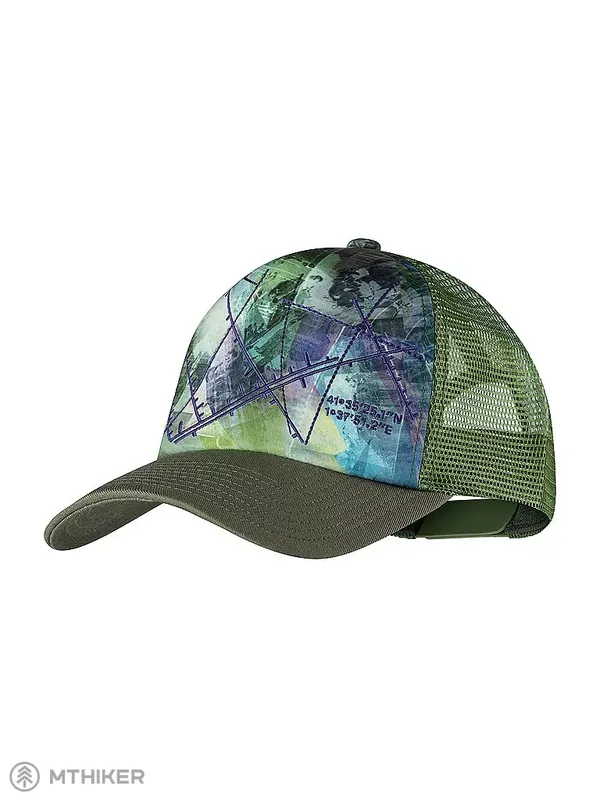 Novinka BUFF Trucker kšiltovka, campast green