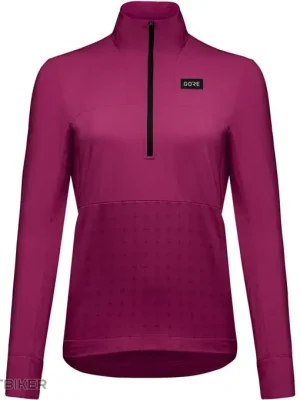Poslední Šance GOREWEAR TrailKPR Hybrid 1/2 Zip dámská bunda, process purple