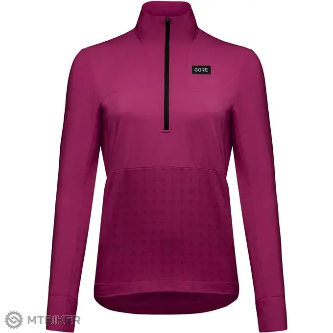 Poslední Šance GOREWEAR TrailKPR Hybrid 1/2 Zip dámská bunda, process purple
