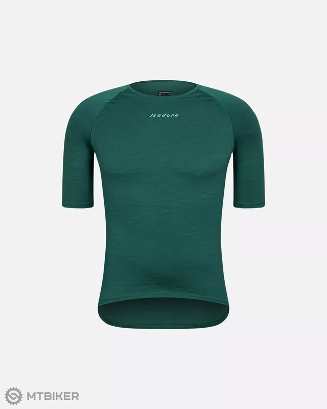 Isadore Merino Short Sleeve Baselayer triko, smoke pine Sezónní Sleva