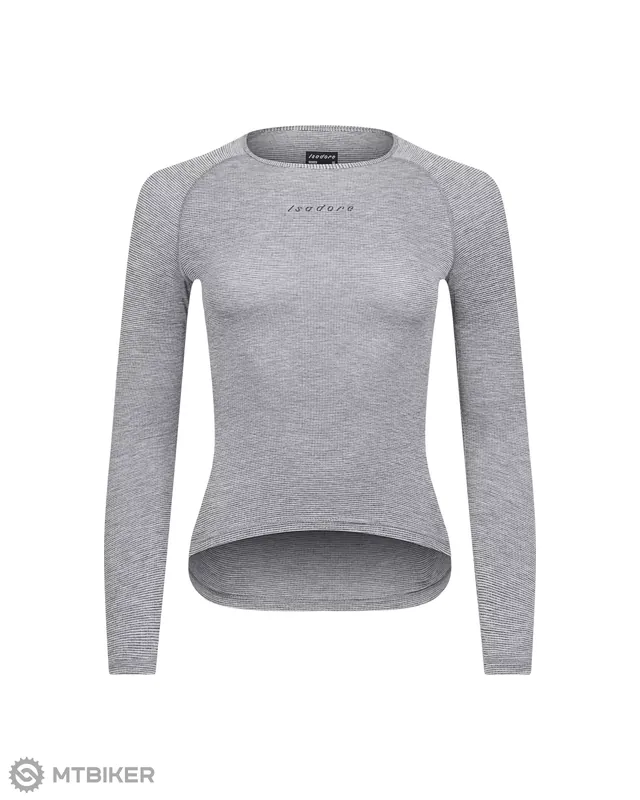 Isadore Modal Long Sleeve Baselayer dámské tričko, šedá Akční Nabídka