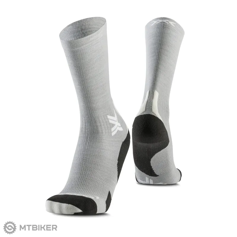 X-BIONIC X-SOCKS RUN DISCOVER MERINO CREW běžecké ponožky, šedá Autentický