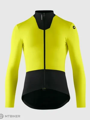 Vysoce Kvalitní ASSOS EQUIPE SPRING FALL LS S11 dres, optic yellow