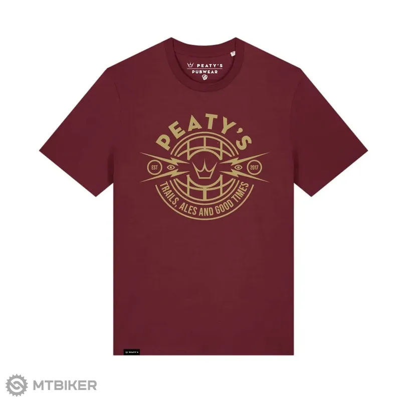 Peaty‘s PUBWEAR triko, burgundy Super Cena