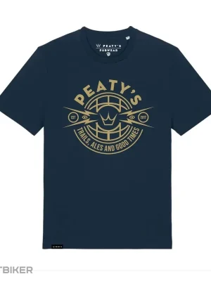 Peaty‘s PUBWEAR triko, french navy Zlevněný