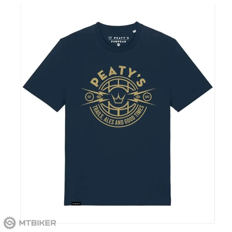 Peaty‘s PUBWEAR triko, french navy Zlevněný