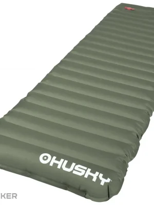HUSKY Funny nafukovací karimatka, 10 cm, khaki Aktuální