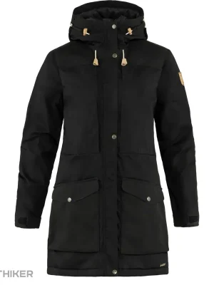 Přímo Od Výrobce Fjällräven Singi Wool Padded dámská parka, černá