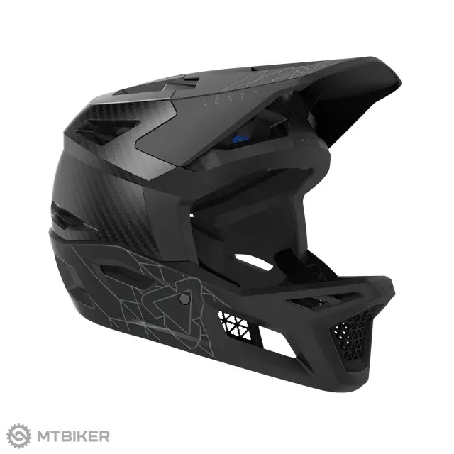 Novinka Leatt MTB Gravity 6.0 Carbon přilba, stealth