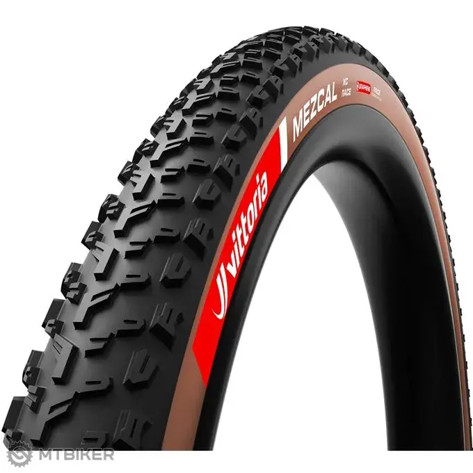 Vittoria Mezcal XC Race 29x2.4 G2.0 plášť, TLR, kevlar, černá/hnědá Oblíbený