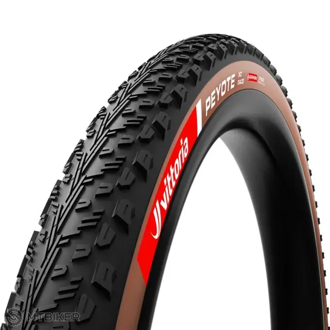 Víkendová Akce Vittoria Peyote XC Race 29x2.4" G2.0 plášť, TLR, kevlar, černá/hnědá