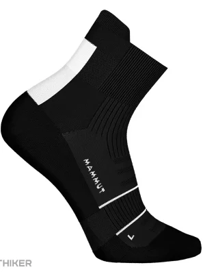 Cenová Bomba Mammut Mountain Running Lightweight Merino Quarter ponožky, černá