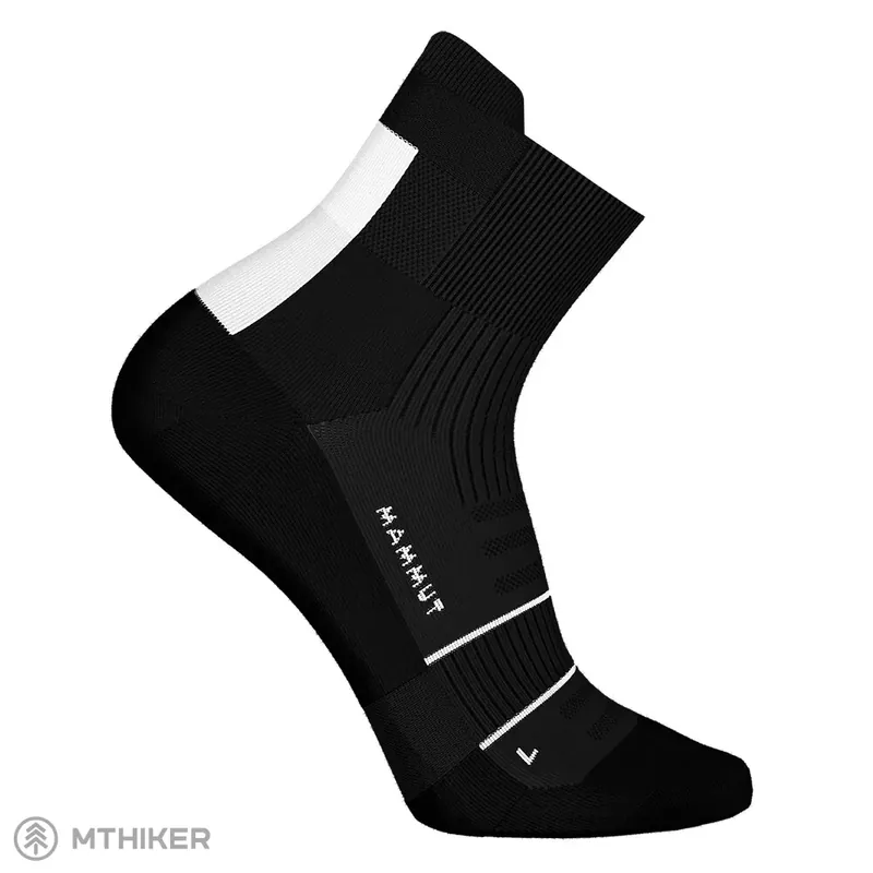 Cenová Bomba Mammut Mountain Running Lightweight Merino Quarter ponožky, černá