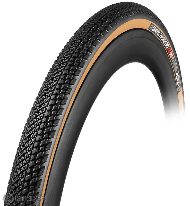 Novinka TUFO GRAVEL THUNDERO HD 700x48C plášť, TR, kevlar, černá/béžová