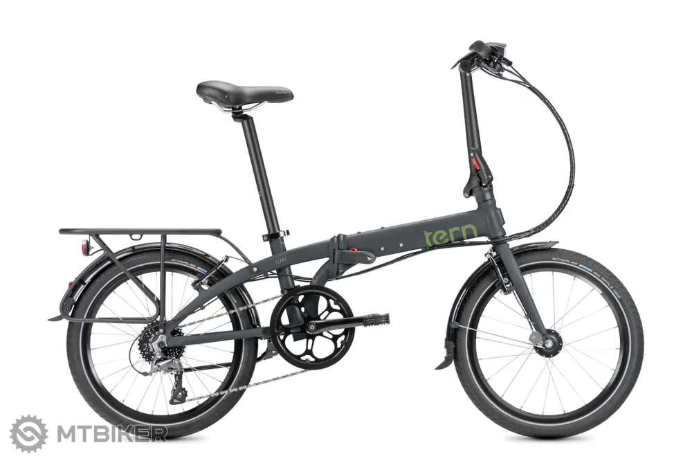 Cenově Výhodný Tern LINK D8 20 skládací kolo, tmavě šedá