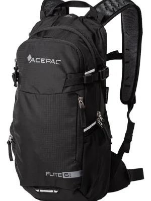 Autentický Acepac Flite Exp MKIII dětský batoh, 6 l, černá
