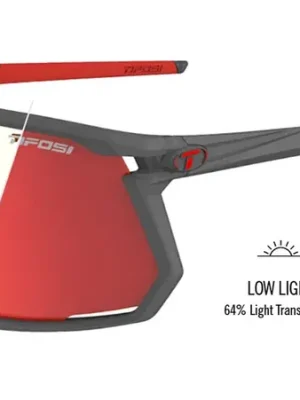 Pouze Dnes Tifosi Moab brýle, satin vapor/Clarion Red Fototec