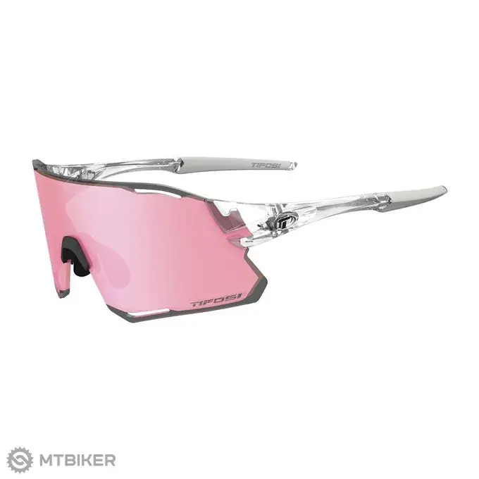 Zlevněný Tifosi Rail Race brýle, crystal clear/clarion rose/clear